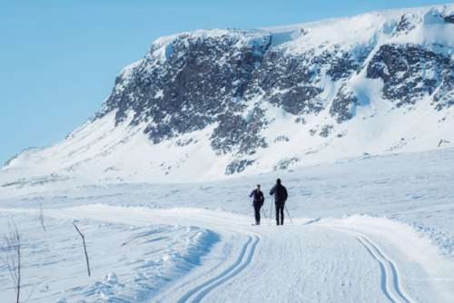 Langrennstur i fjellet